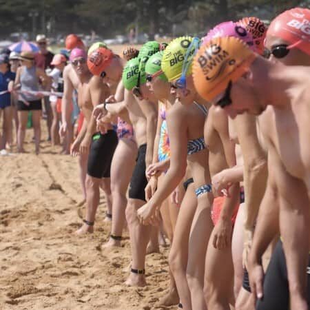 The Big Swim start Palm Beach Sydney
